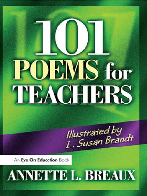 cover image of 101 Poems for Teachers